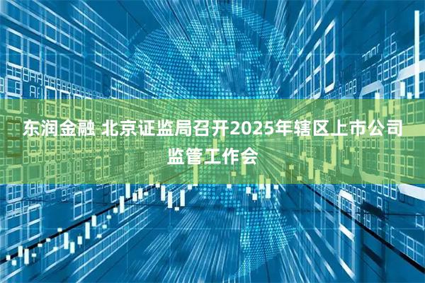 东润金融 北京证监局召开2025年辖区上市公司监管工作会